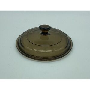 Corning‎ Ware Visions Amber Pyrex P81C Replacement Lid